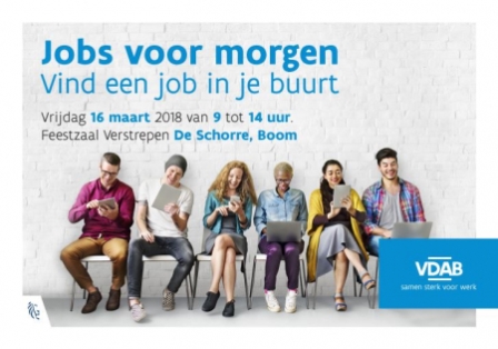 Jobbeurs VDAB In De Schorre Te Boom | Vlotter